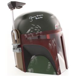 Jeremy Bulloch Signed "Star Wars" Boba Fett Full-Size Helmet Inscribed "Boba Fett" (JSA Hologram)