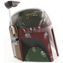 Jeremy Bulloch Signed "Star Wars" Boba Fett Full-Size Helmet Inscribed "Boba Fett" (JSA Hologram)