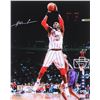 Image 1 : Hakeem Olajuwon Signed Houston Rockets 16x20 Photo (Beckett COA)
