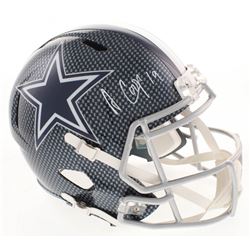 Amari Cooper Signed Dallas Cowboys Full-Size Hydro Dipped Speed Helmet (JSA COA)