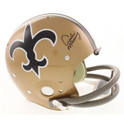Archie Manning Signed New Orleans Saints Throwback Full-Size Suspension Helmet (Radtke COA)