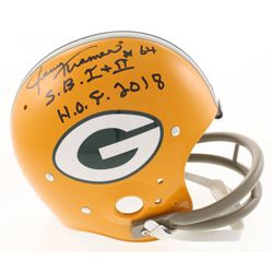 Jerry Kramer Signed Green Bay Packers Full-Size TK Suspension Helmet Inscribed "S.B. I + II"  "H.O.F