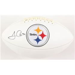 James Conner Signed Pittsburgh Steelers Logo Football (Radtke COA)