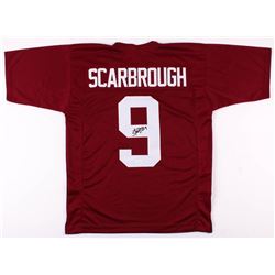 Bo Scarbrough Signed Alabama Crimson Tide Jersey (JSA COA)