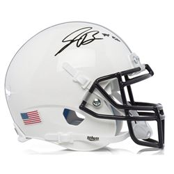 Saquon Barkley Signed Penn State Nittany Lions Mini Helmet (Panini COA)
