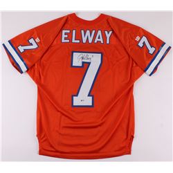 John Elway Signed Denver Broncos Jersey (Beckett COA)