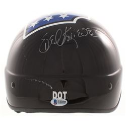 Evel Knievel Signed Biker Helmet (Beckett COA)