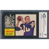 Image 1 : 1962 Topps #90 Fran Tarkenton SP RC (BCCG 7)