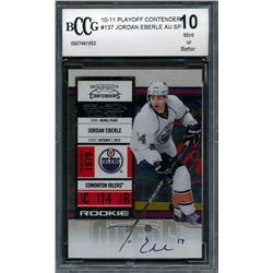 2010-11 Playoff Contenders #137 Jordan Eberle Autograph SP RC (BCCG 10)