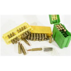 Box Lot Ammunition & Brass