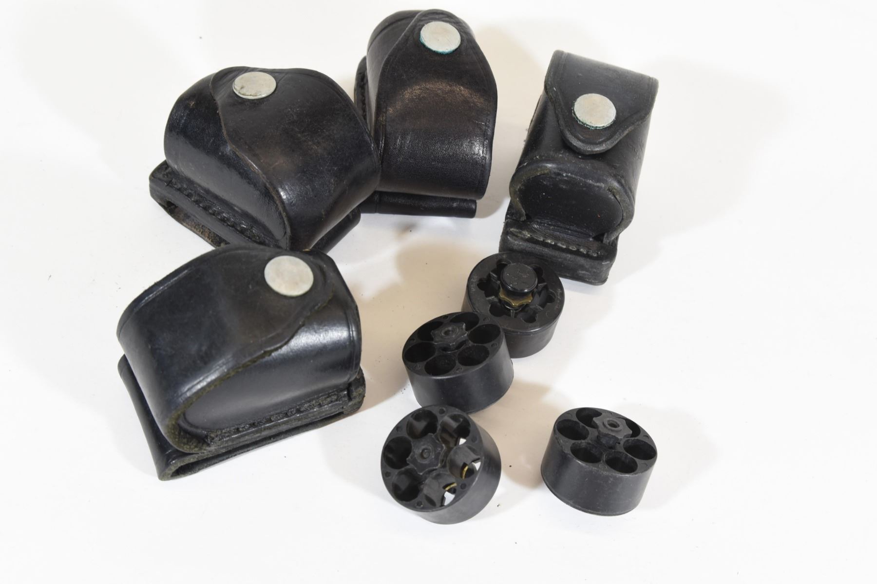 Four Holsters & Speedloaders