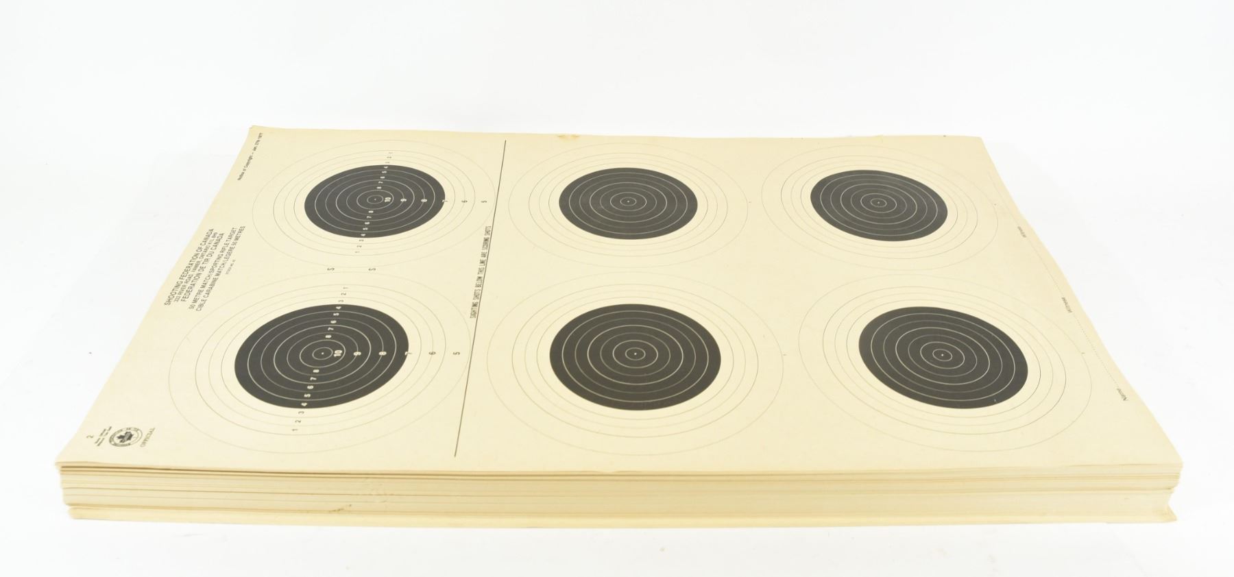 50 Meter Match Rifle Ol Over 100 Pieces 22Cal 50 Meter Match Targets