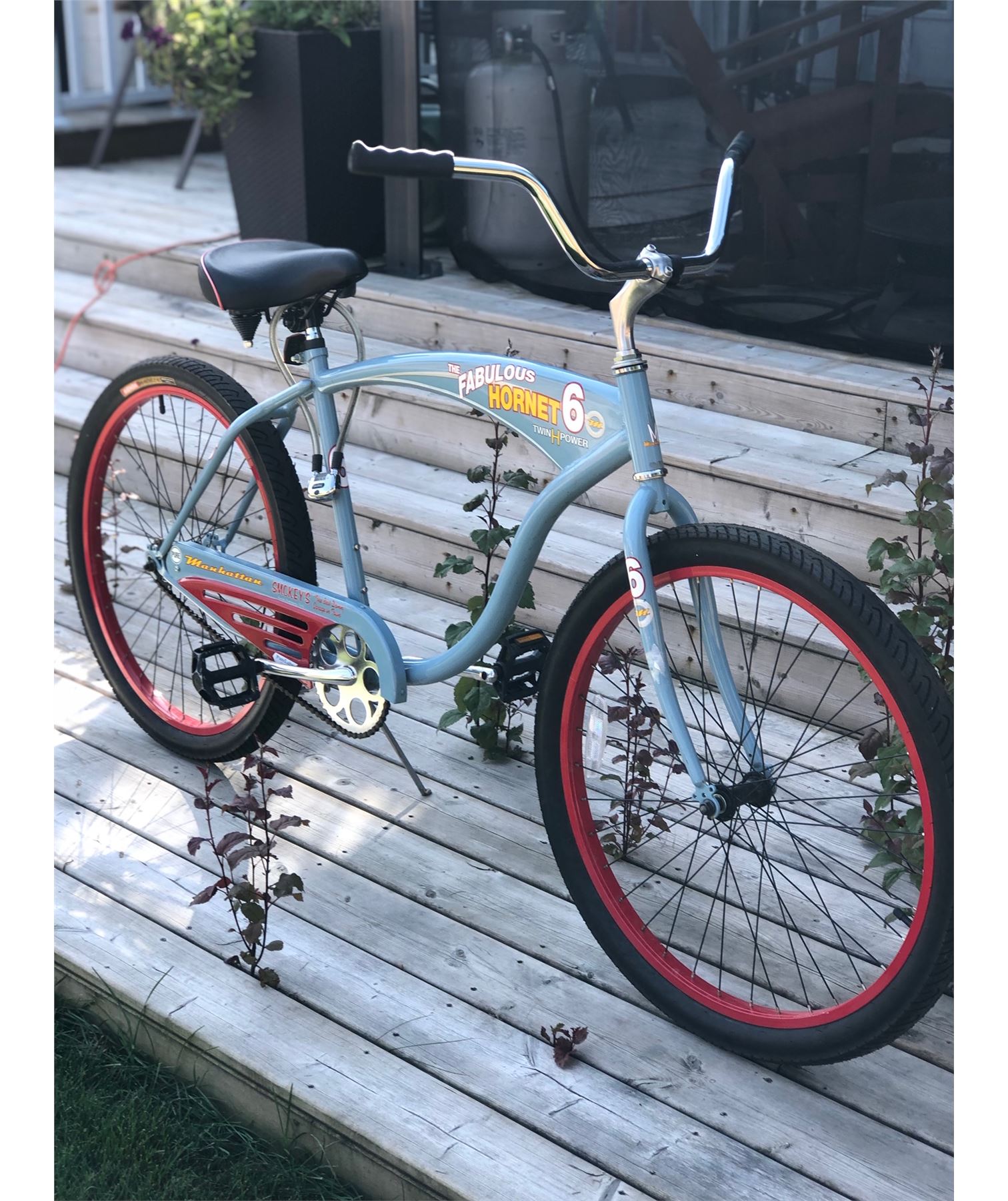 No Reserve Fabulous Hornet Beach Crusier Vintage Bike