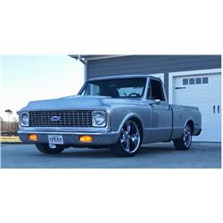 NO RESERVE! 1972 CHEVROLET C10 CUSTOM SHORTBOX