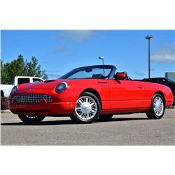 2002 FORD THUNDERBIRD CONVERTIBLE