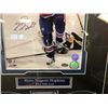 Image 2 : FRIDAY NIGHT NO RESERVE FRAMED AND AUTOGRAPHED PICTURE OF RYAN NUGENT HOPKINS FIRST NHL GOAL COA INC
