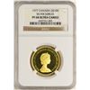 Image 1 : 1977 Canada $100 Silver Jubilee Commemorative Gold Coin PCGS PF68 Ultra Cameo
