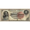 Image 1 : 1886 $2 Hancock Silver Certificate Note