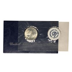 1923 $1 Peace Silver Dollar Coin GSA Soft Pack w/ Envelope & COA