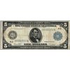 Image 1 : 1914 $5 Federal Reserve Note Cleveland
