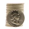 Image 1 : Roll of (20) Brilliant Uncirculated 1953-D Franklin Half Dollar Coins