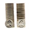 Image 1 : Lot of 1958 & 1958-D Brilliant Uncirculated Washington Quarter Coin Rolls