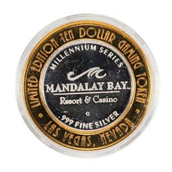 .999 Silver Mandalay Bay Resort & Casino Las Vegas, NV $10 Limited Casino Token