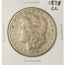 1878-CC $1 Morgan Silver Dollar Coin