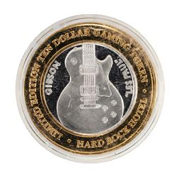 .999 Silver Hard Rock Hotel Las Vegas, Nevada $10 Casino Limited Edition Gaming