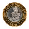 Image 2 : .999 Fine Silver Hilton Starlight Las Vegas $10 Casino Limited Edition Gaming To