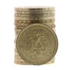 Image 2 : Roll of (20) Brilliant Uncirculated 1943 Mexico Un Peso Silver Coins