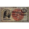 Image 1 : March 3, 1863 Fifteen Cents Fourth Issue Fractional Currency Note