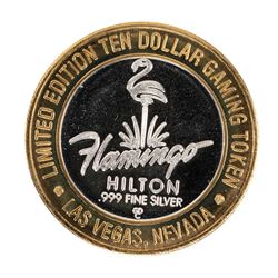 .999 Silver Flamingo Las Vegas $10 Casino Limited Edition Gaming Token