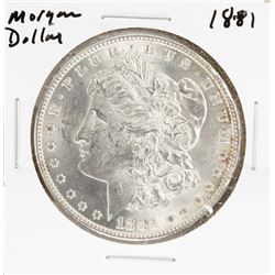 1881 $1 Morgan Silver Dollar Coin