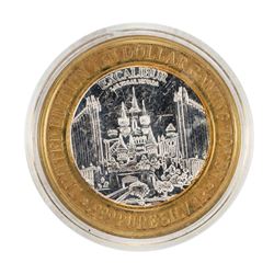 .999 Silver Excalibur Las Vegas, NV $10 Casino Limited Edition Gaming Token