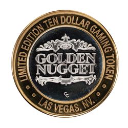 .999 Silver Golden Nugget Las Vegas $10 Limited Edition Casino Gaming Token