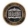 Image 1 : .999 Silver Golden Nugget Las Vegas $10 Limited Edition Casino Gaming Token