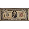 Image 1 : 1934A $10 Hawaii WWII Emergency Issue Silver Certificate Note