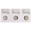 Image 1 : Lot of 1957-1959 Franklin Half Dollar Coins NGC PF67