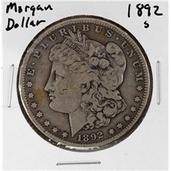 1892-S $1 Morgan Silver Dollar Coin