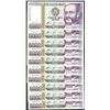Image 1 : Lot of (10) 1988 Peru Cinco Mil Intis Uncirculated Bank Notes