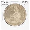 Image 1 : 1875-S $1 Trade Silver Dollar Coin
