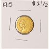 Image 1 : 1915 $2 1/2 Indian Head Quarter Eagle Gold Coin