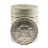 Image 2 : Roll of (20) Brilliant Uncirculated 1953 Franklin Half Dollar Coins