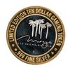 Image 1 : .999 Silver Mirage Las Vegas Nevada $10 Casino Limited Edition Gaming Token