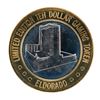 Image 2 : .999 Silver Eldorado Hotel and Casino $10 Casino Limited Edition Gaming Token