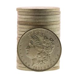Roll of (20) Brilliant Uncirculated 1883-O $1 Morgan Silver Dollar Coins