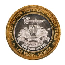 .999 Silver Flamingo Las Vegas $10 Casino Limited Edition Gaming Token