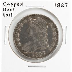 1827 Capped Bust Half Dollar Coin