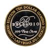 Image 2 : .999 Silver Bellagio Las Vegas, Nevada $10 Casino Limited Edition Gaming Token